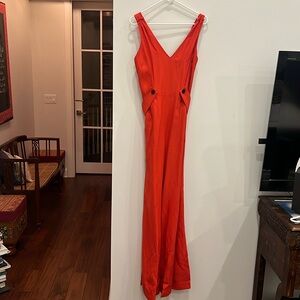 Derek Lam Red Jumpsuit